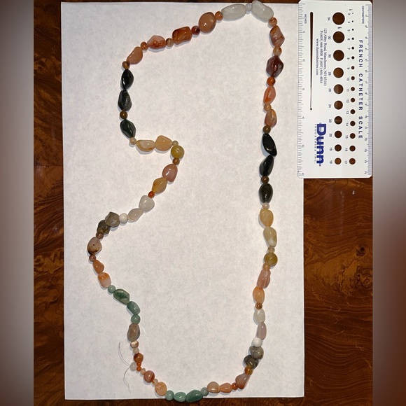 Beautiful Long Necklace, Beautifully Handmade, (PLEASE FEEL FREE TO SEND OFFERS) - Picture 3 of 3